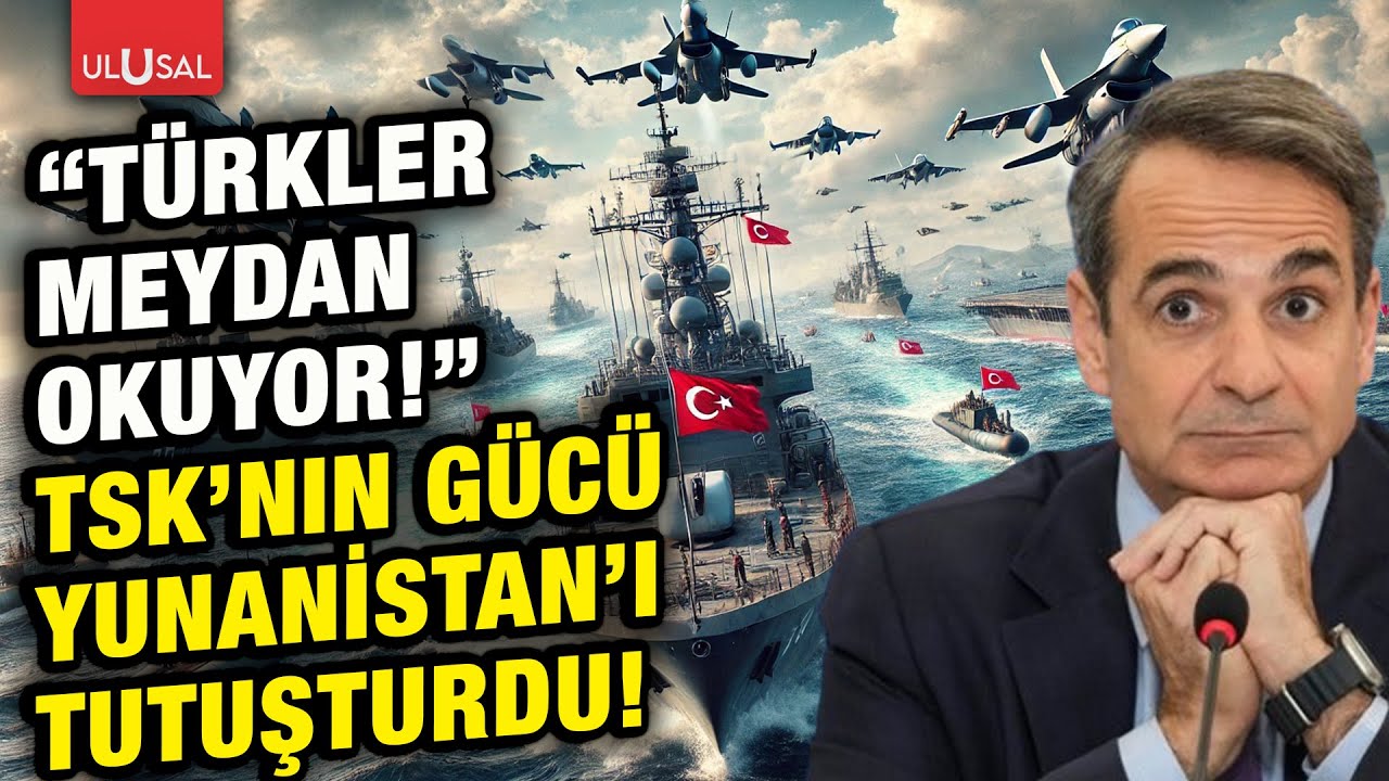 Mavi Vatan Tatbikatı Yunanistan'ın başını d&ouml;nd&uuml;rd&uuml;! 