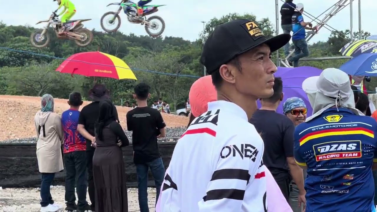 Afif11 P1 Mx2Open race1 Malaysia motocross championship2023 Final medini,johor #motoz #gabit27racing