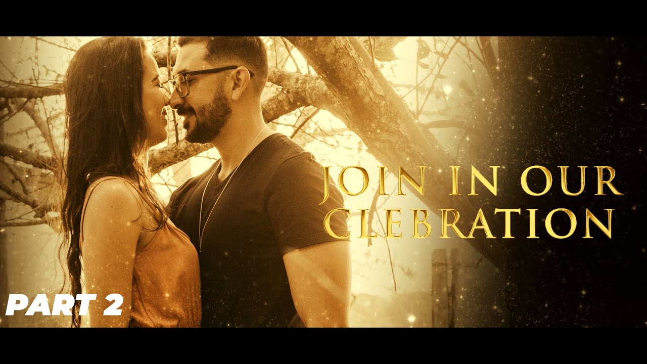 Golden Particles Wedding Invitation in After Effects | After Effects Tutorial | Part 2