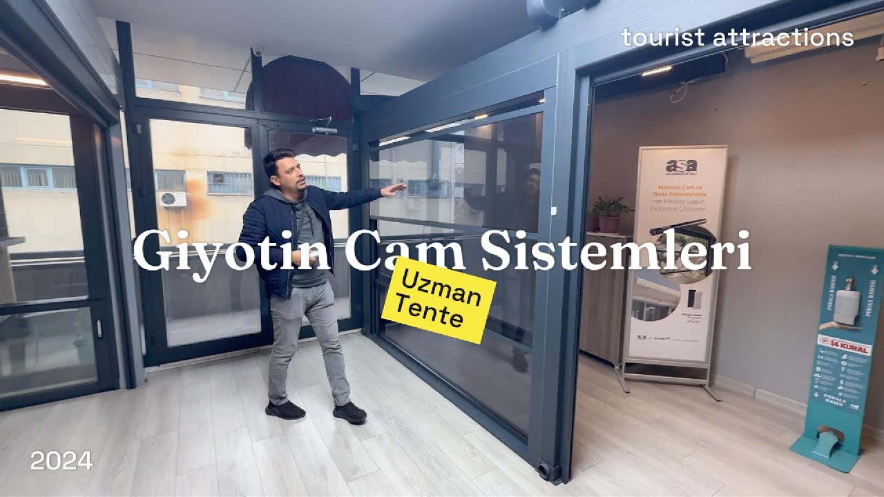 Uzman Giyotin Cam Sistemi Silinebilir Katlanır Model Yeni Cam Balkon