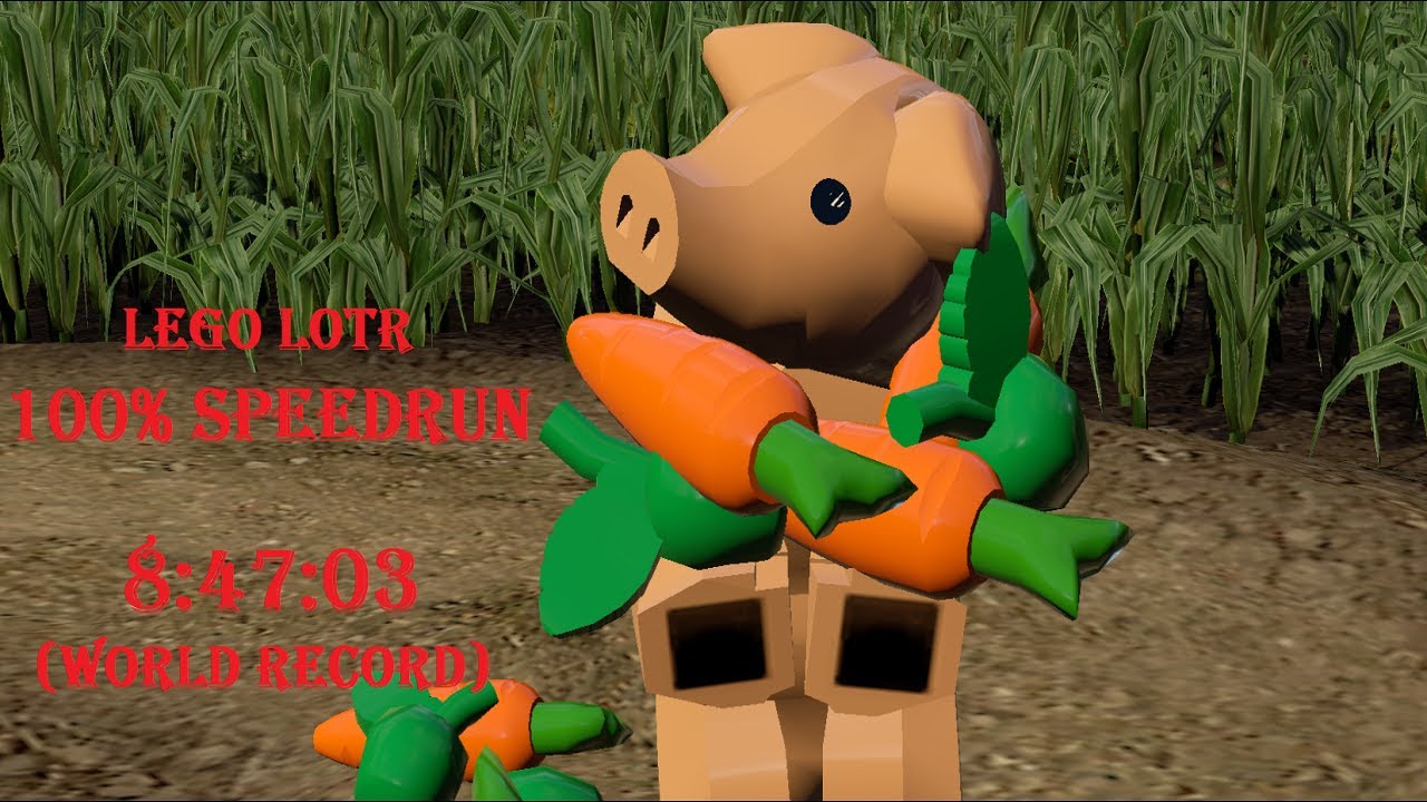 LEGO The Lord of The Rings - 100% Speedrun in 8:47:03 (Former World Record)