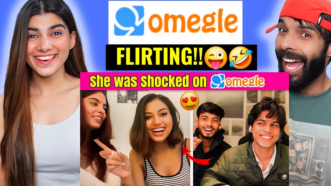 OMEGLE : SHE GOT SHOCKED 😱 || Flirting and Surpising Girls on omegle 😍 Adarshuc Reaction !!