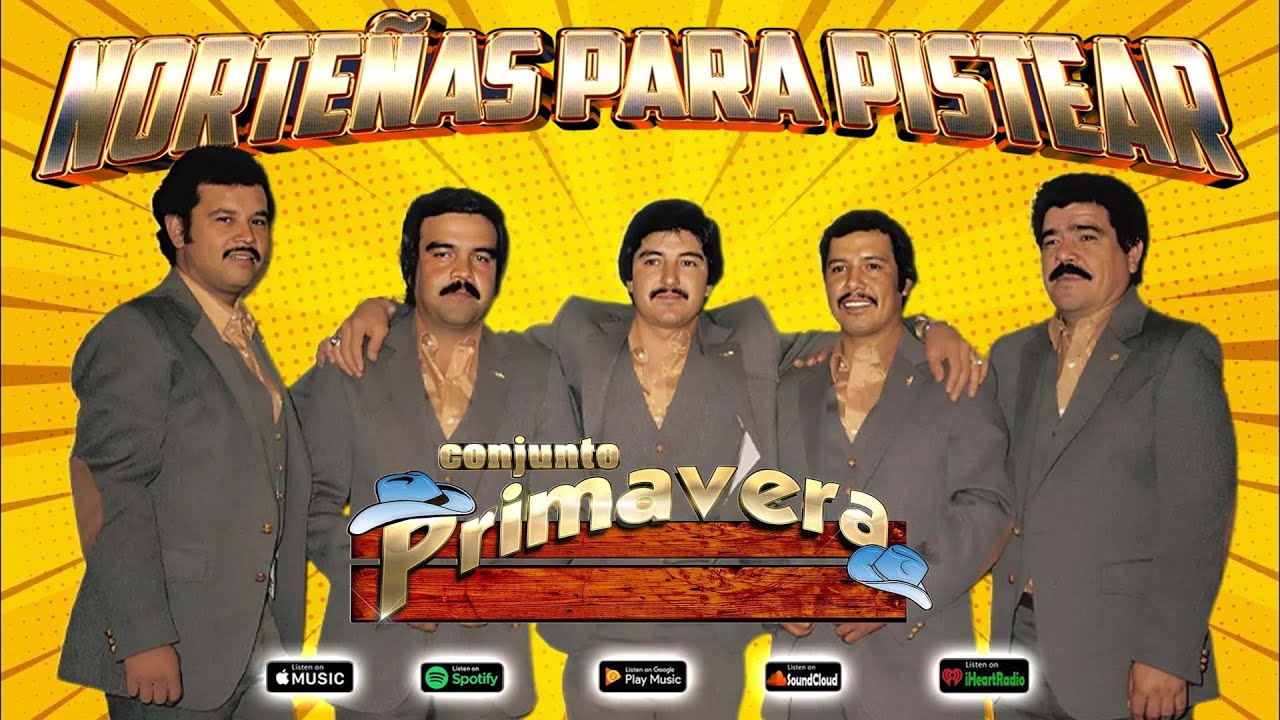Conjunto Primavera 🤠🎷 Puras Norteñas Viejitas Para Pistear 🍻 Mix de Cantina