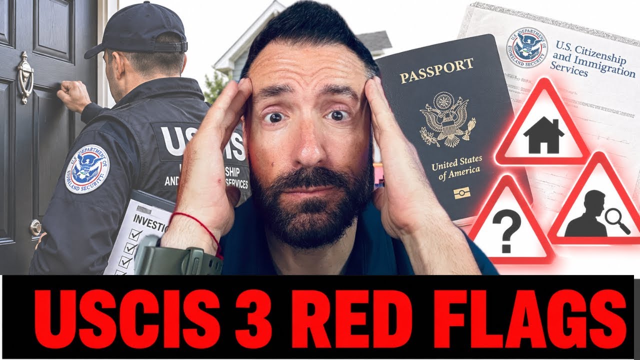 3 красных флага, из-за которых USCIS может прийти к вам с проверкой (гражданство N-400)