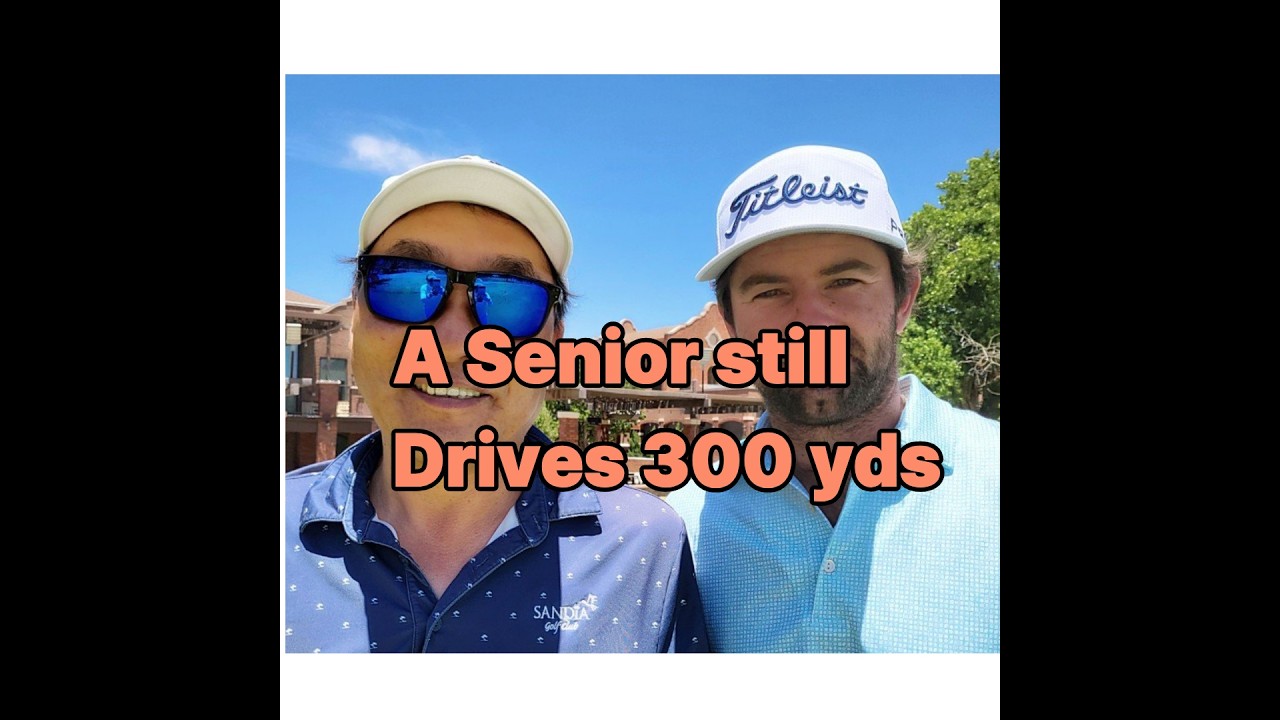 A senior with his own unique swing goes -7 from the back tees.