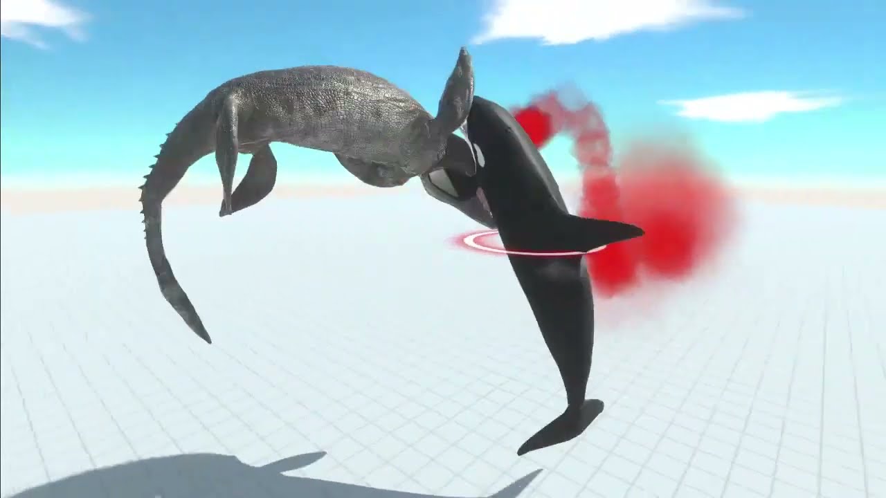 Mosasaurus VS Orca