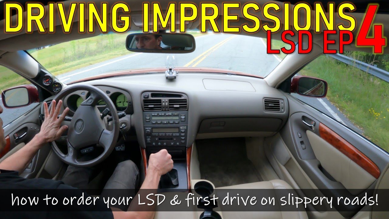 Limited-Slip Diff (LSD) in my LEXUS GS400! How to order and driving impressions.