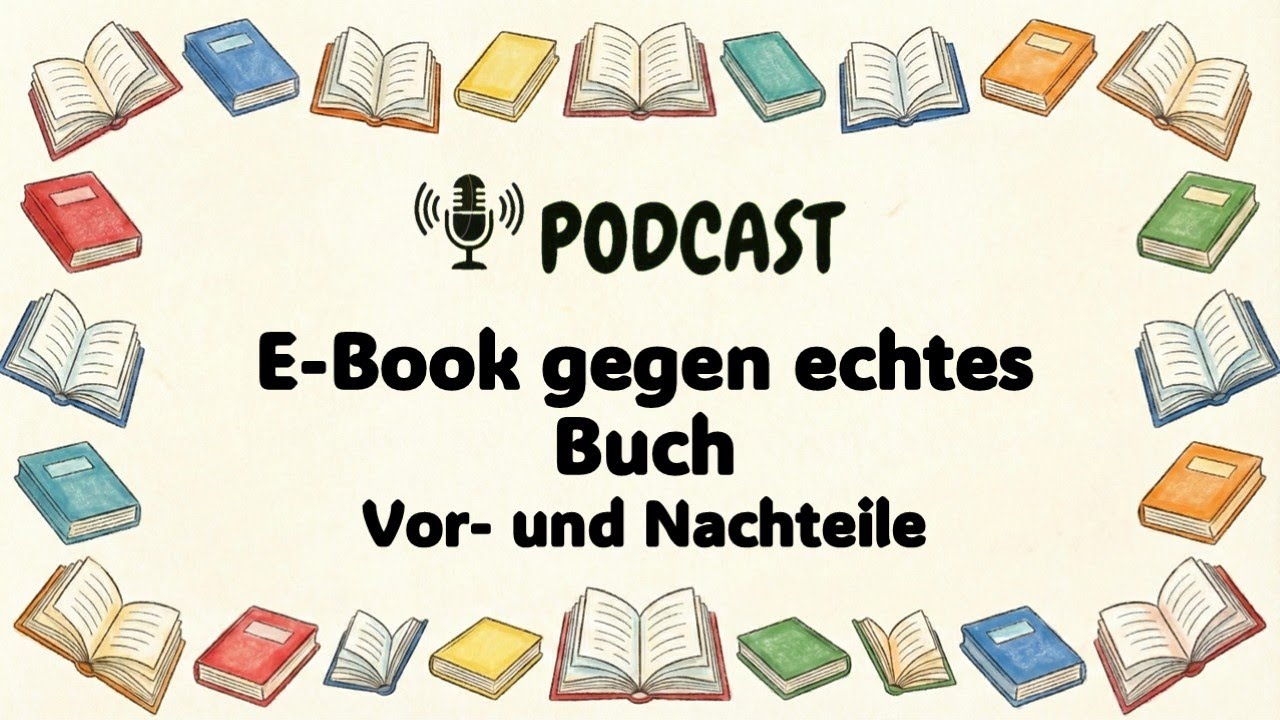 E-Book gegen echtes Buch - Vor- und Nachteile