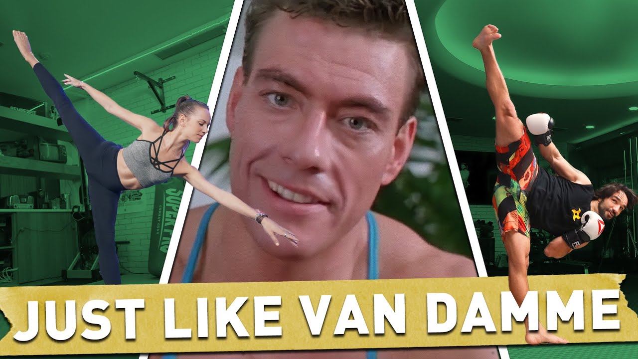 KICK LIKE VAN DAMME! - Hardcore Ballet Exercises for Martial Arts!