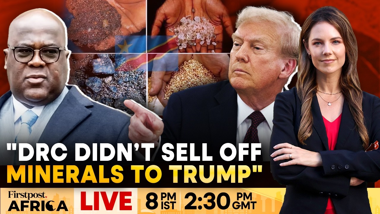 LIVE: DR Congo Denies “Selling Off” Mineral Wealth to the US | Firstpost Africa | N18G