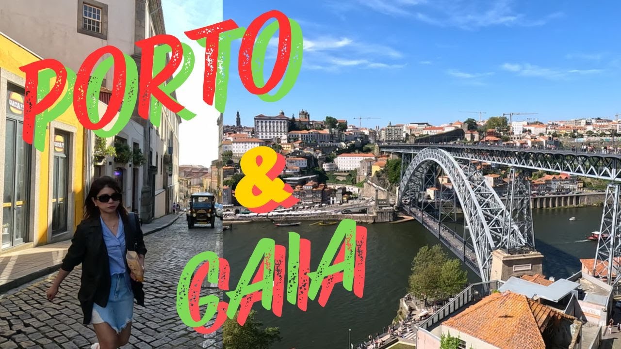 Holiday in Porto. Visit Vila Nova de Gaia. Douro river cruise 6 bridges