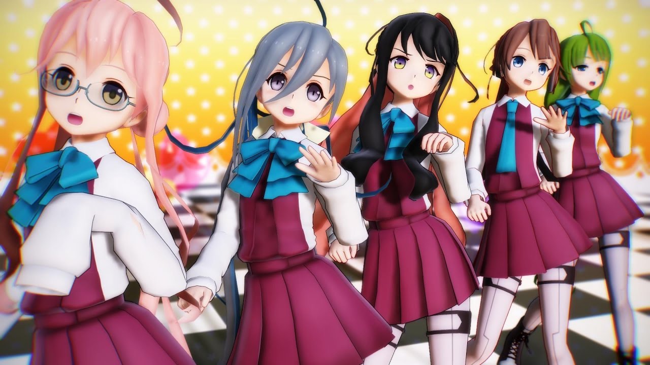 【MMD艦これ】 Carry Me off 【夕雲 & 巻雲 & 風雲 & 長波 & 清霜】