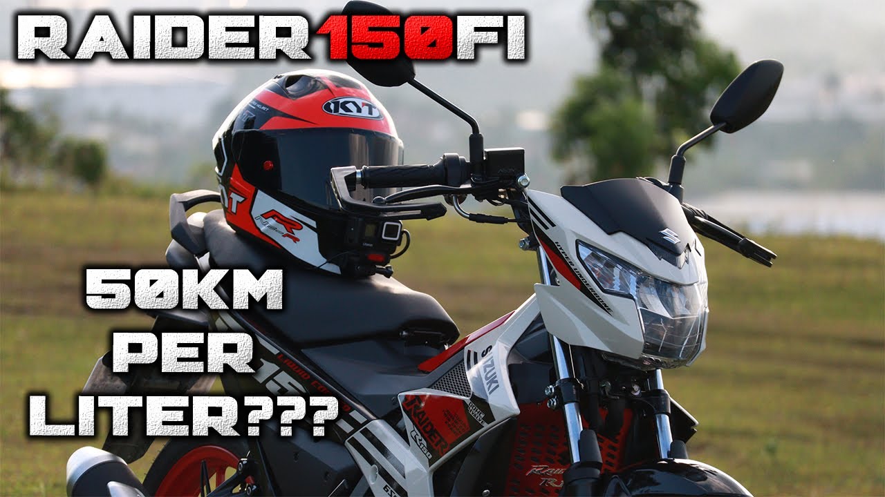Raider 150 FI gas consumption | 136 kilometer ride | Pearl White Ivory 2022