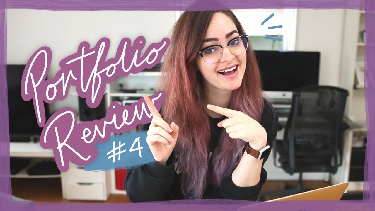 Reviewing your design portfolios! | Critique & advice, Episode 4