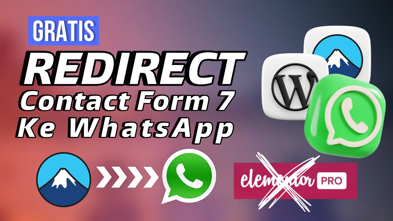 Cara Redirect ke WhatsApp (WA) dari Contact Form 7 (CF7) di Wordpress
