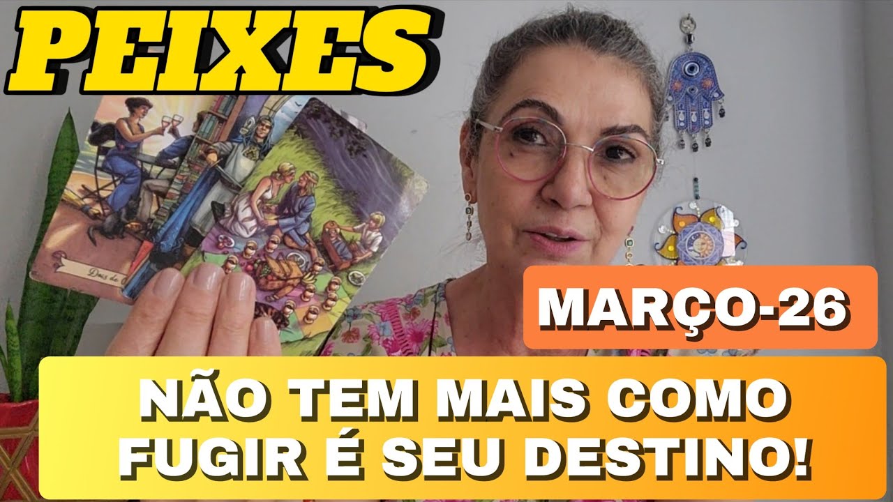 ♓️PEIXES🔮SEU MÊS SERÁ INESQUECÍVEL! NÃO TEM COMO FUGIR! ALGUÉM IMPORTANTE VAI CRUZAR TEU CAMINHO👏🤗