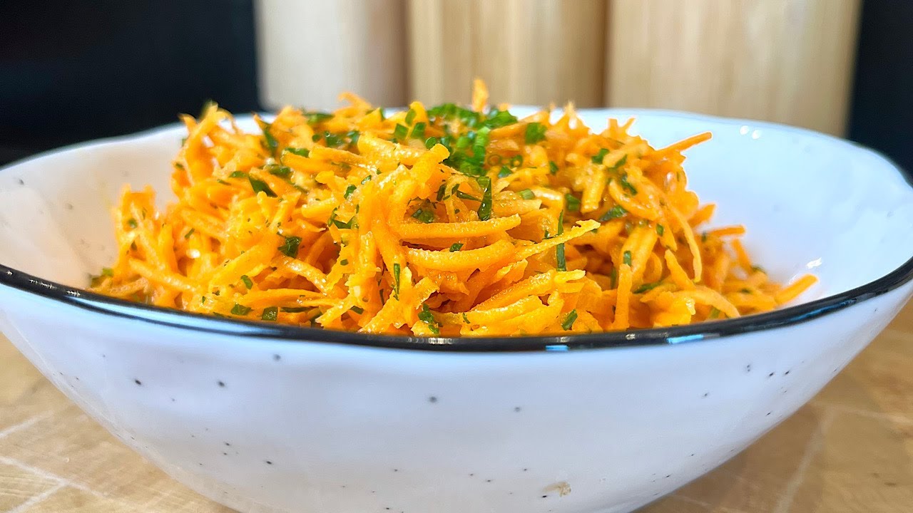 Carottes râpées maison sauce vitaminée