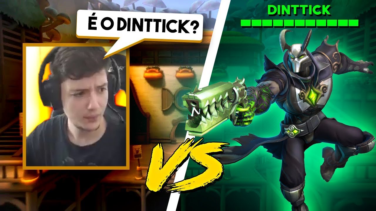 CAI CONTRA O DINTTICK E OLHA NO QUE DEU! l Paladins Ranked