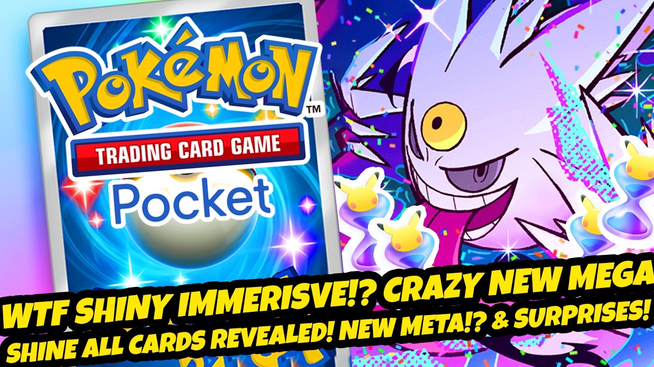 *WTFFF! NEW SHINY IMMERSIVE!?* All Crazy New Mega Shine Cards Revealed! Meta!? (Pok&eacute;mon TCG Pocket