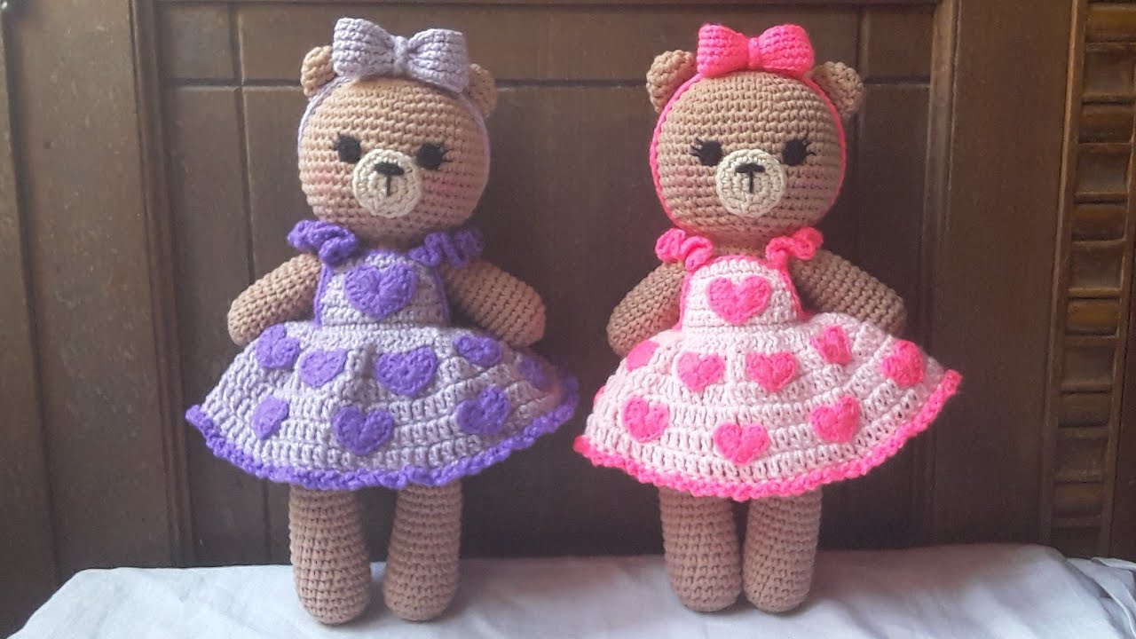 Osita AMIGURUMI. Parte 2😊💖
