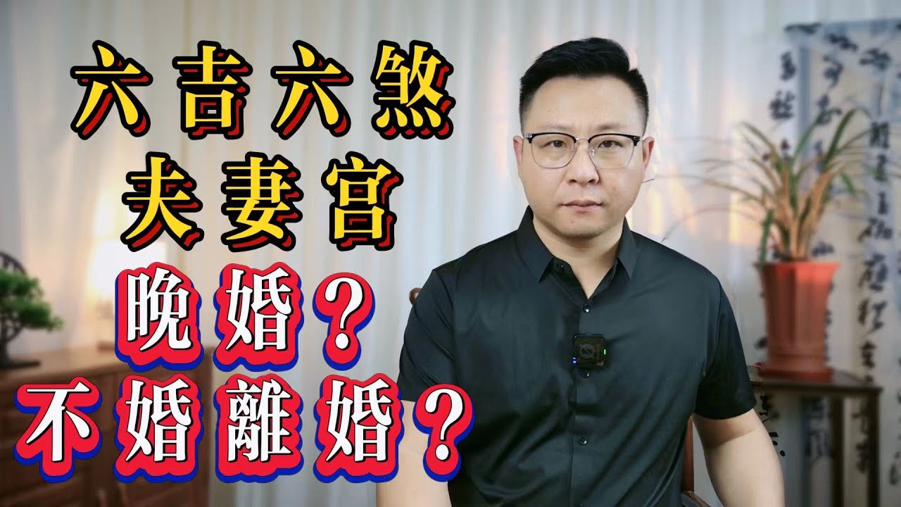 紫微斗数 | 六吉星六煞星在夫妻宫 | 什么组合容易晚婚、不婚、离婚 | 紫微斗数看婚姻感情桃花爱情正缘 | 世恒紫微