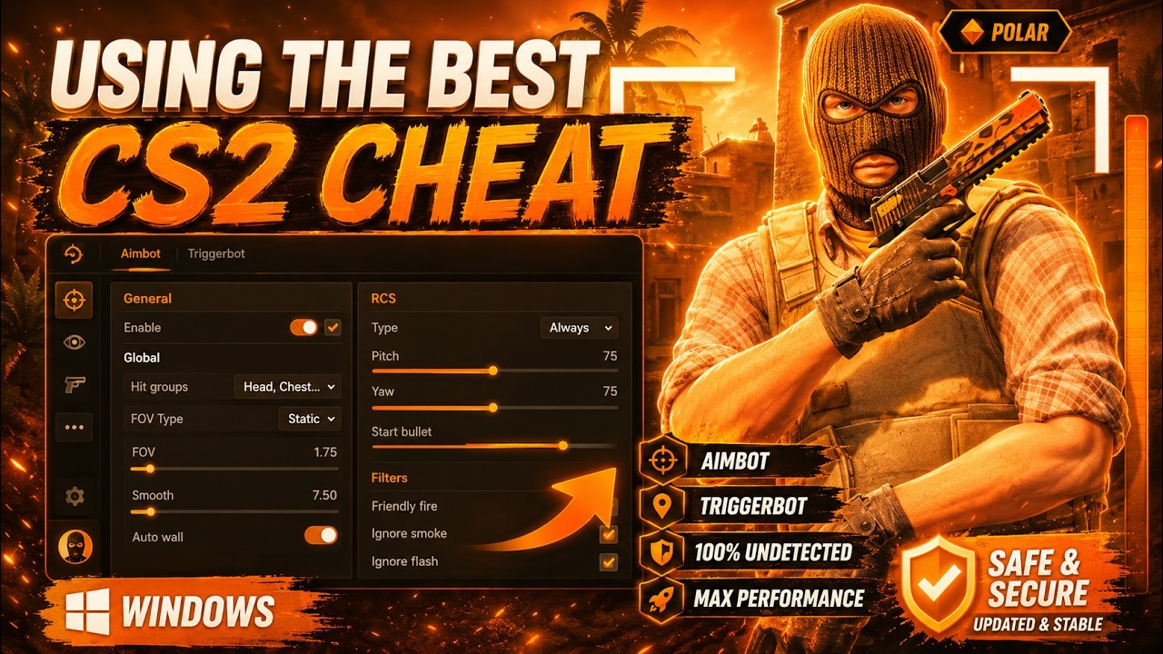 CS2 Cheats 2026 - Best Undetected Aimbot + ESP Hack (Free Cheat)