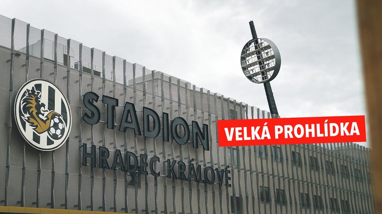 Nový stadion v Hradci Králové. Velká prohlídka s jeho architektem