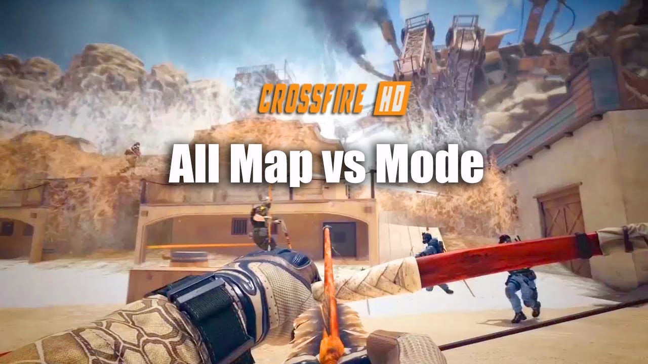 CrossFire HD CFHD - All Mode vs Map Highlights Gameplay Video - CBT3 F2P PC 2019