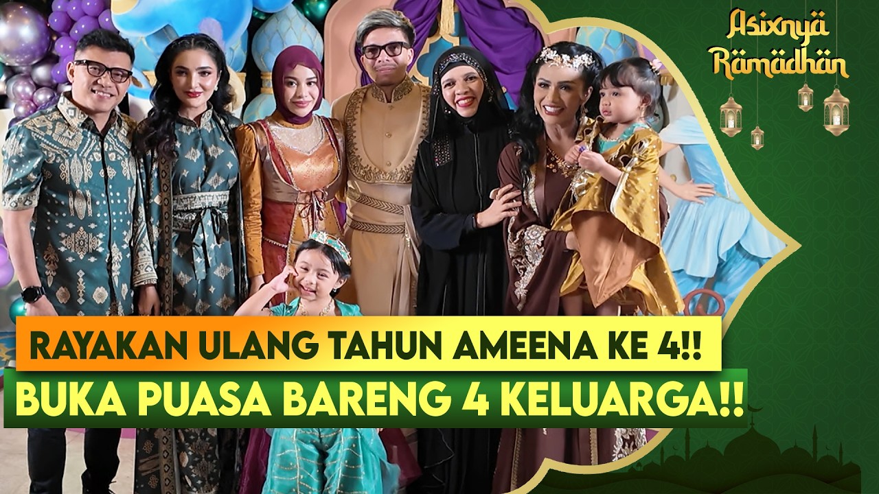 GEMMI GADDA DAN SEMUA OM TANTE KUMPUL LENGKAP RAMAIKAN ULTAH AMEENA!!