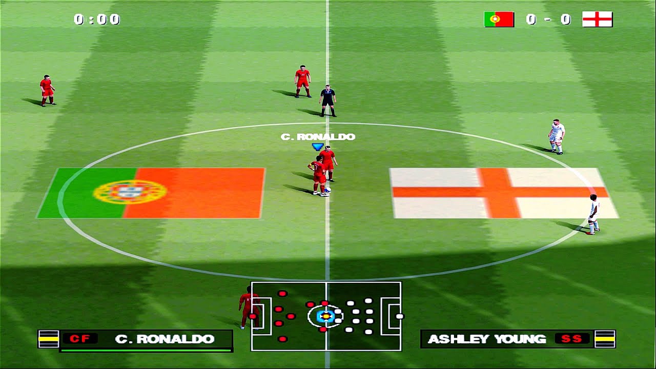 PES 2013 - Portugal vs England | PS2