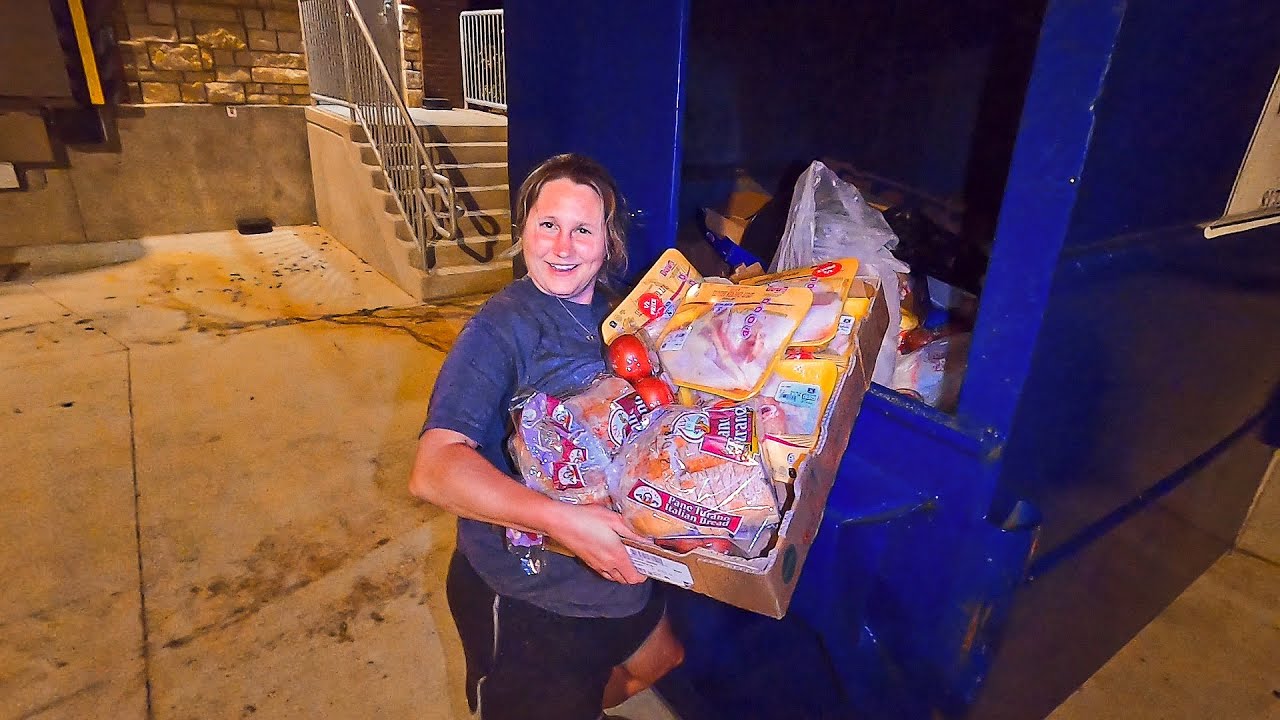 Dumpster Diving For FREE FOOD And More | Incredible 3 in 1 Adventure!