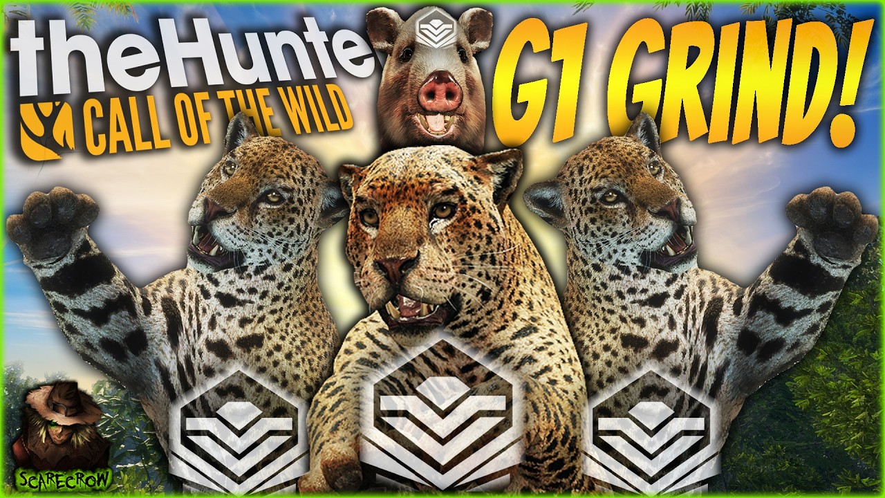 The Great One Jaguar Grind Delivers TRIPLE Diamond Jaguars & Collared Peccary! Call of the wild