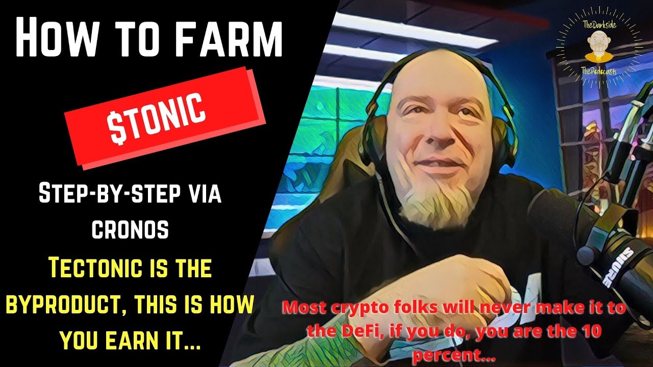 Farming $TONIC - Step by step to earning Tectonic via staking CRO on Tectonic Finance