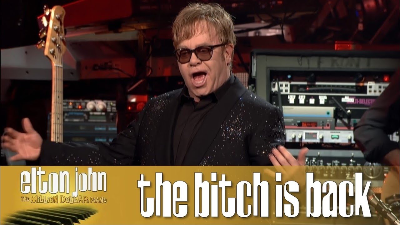 Elton John LIVE 4K - The Bitch Is Back (The Million Dollar Piano, Las Vegas) | 2012