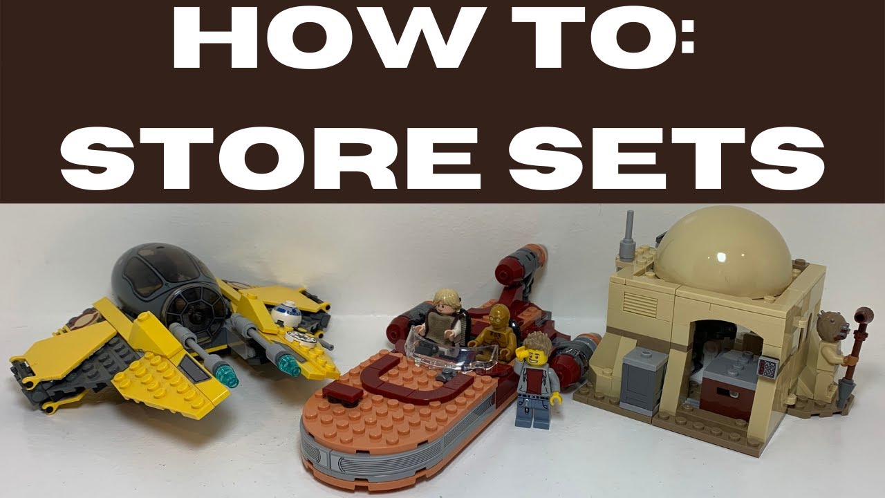 How to Store LEGO Sets Efficiently!
