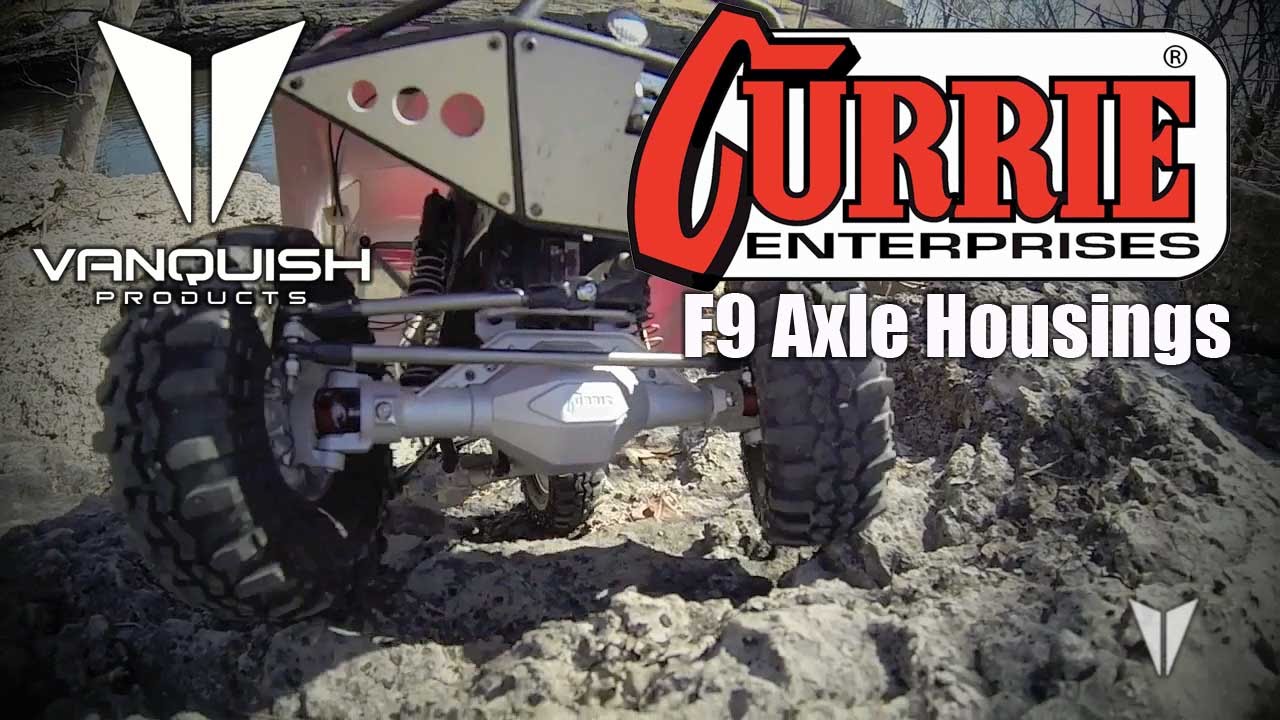 Vanquish Products - Currie F9 axle housings for your Axial SCX10