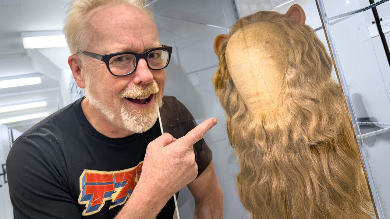 Adam Savage Tours the Vaults of Hollywood History