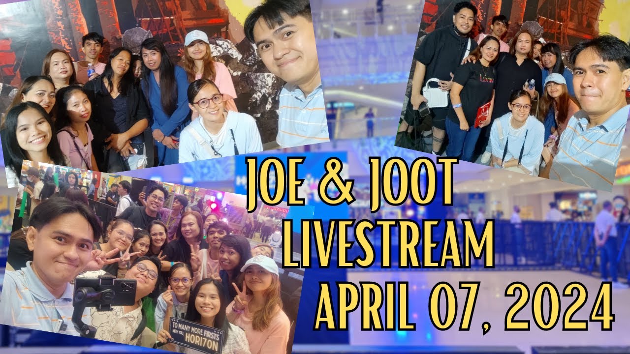 JOE & JOOT LIVESTREAM (HORI7ON REACTION) 04-07-2024