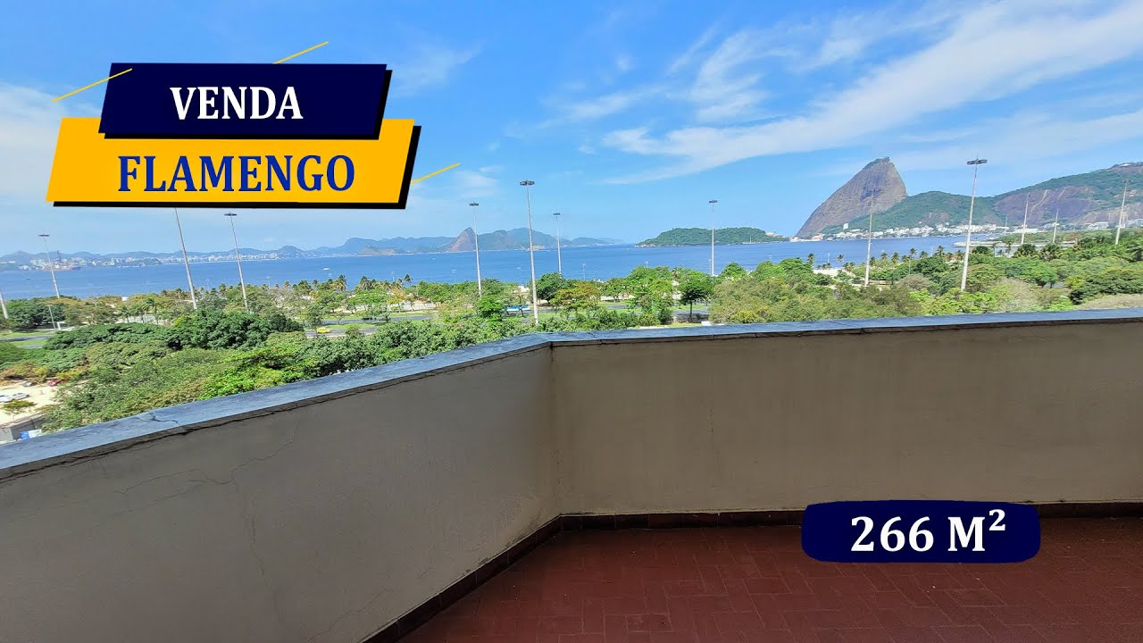 PRAIA DO FLAMENGO I VISTA DESLUMBRANTE I 266M2 I 1 P/ANDAR I 4 QUARTOS OPÇÃO DE ATÉ 3 SUÍTES I VAGA