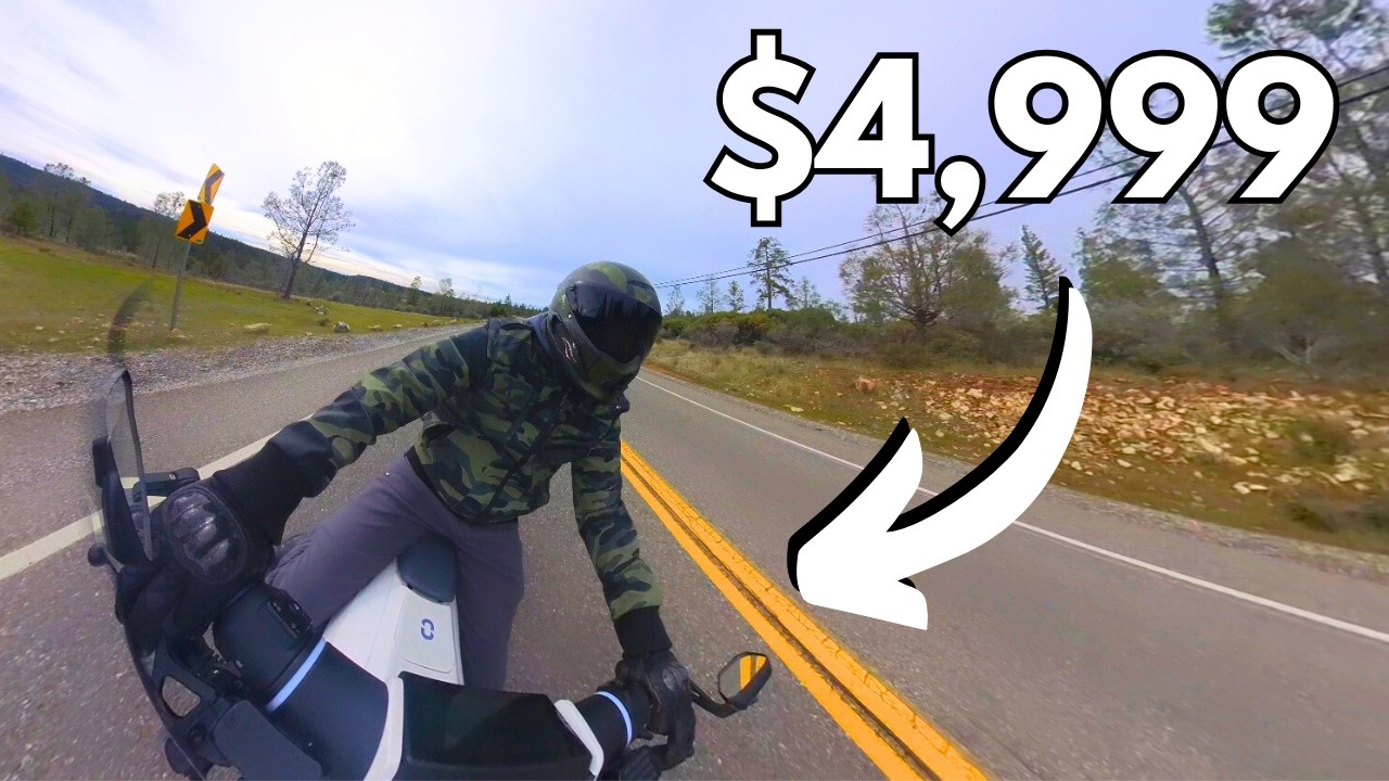 An Awesome electric Motorcycle UNDER $5,000!?