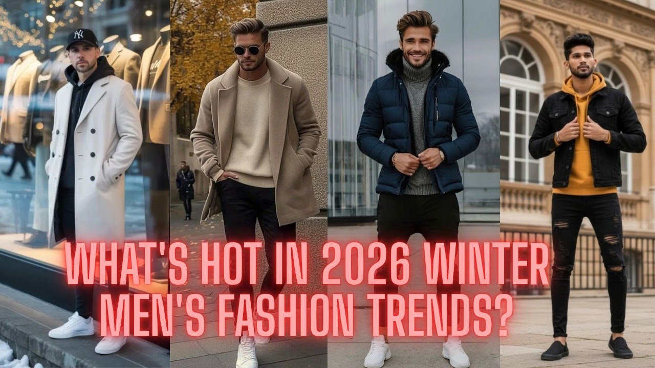 What's Hot In 2026 Winter Men's Fashion Trends?| Winter Style Guide 2026|| Men's Fashion|