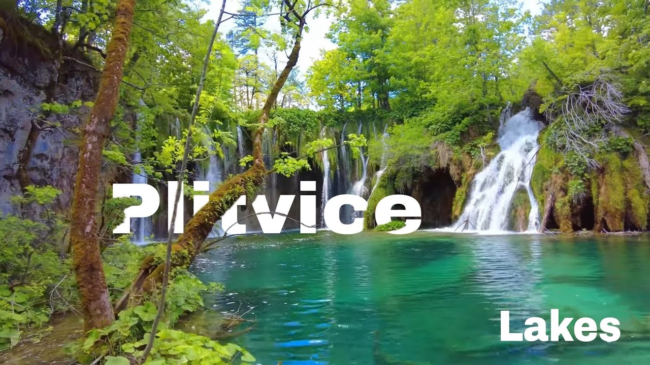 Croatia Plitvice Lakes Walking Preview Tour in 4K