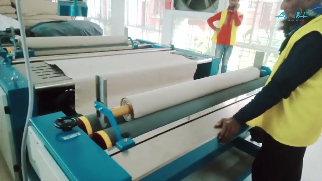 ANH Roll to Roll Fabric Relaxing Machine