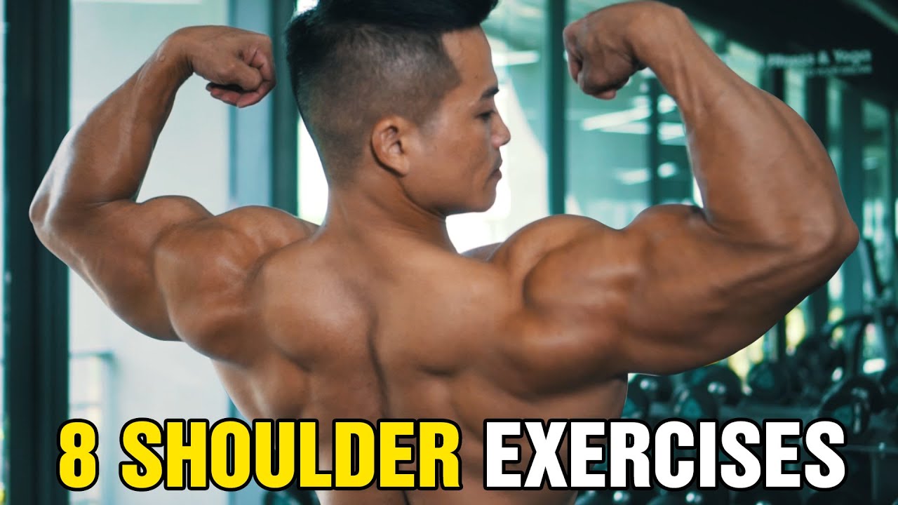 8 Bài Tập Xây Dựng Cơ Vai Cho Người Mới Tập Gym