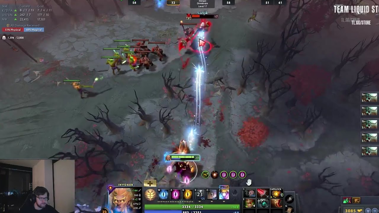 Patch 7.34 Invoker in a nutsell ft. Qojqva's POG Play