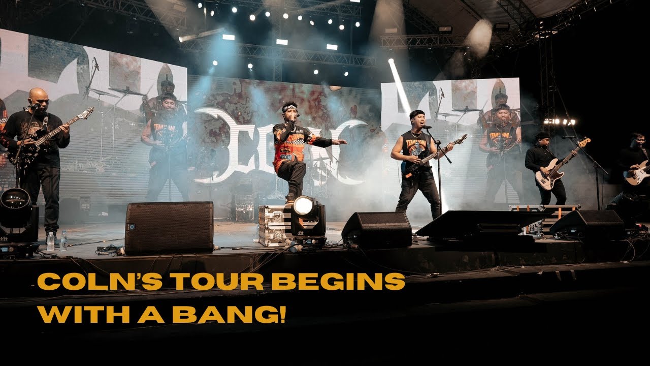 Drum Tech POV: COLN Kicks Off the Tour with a Massive Crowd