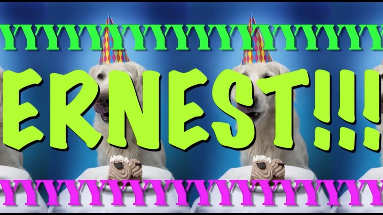 HAPPY BIRTHDAY ERNEST! - EPIC Happy Birthday Song