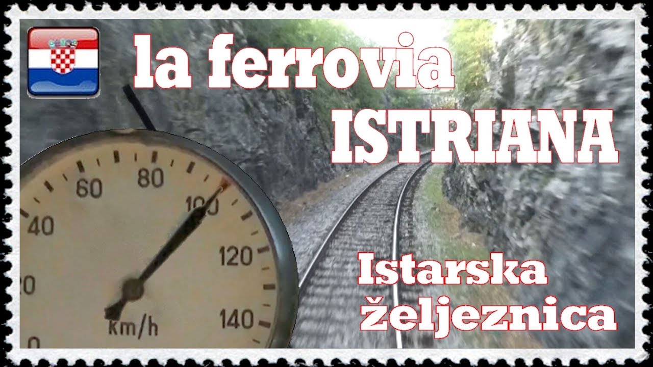 La Ferrovia Istriana - In cabina sul treno per Pola 1/2