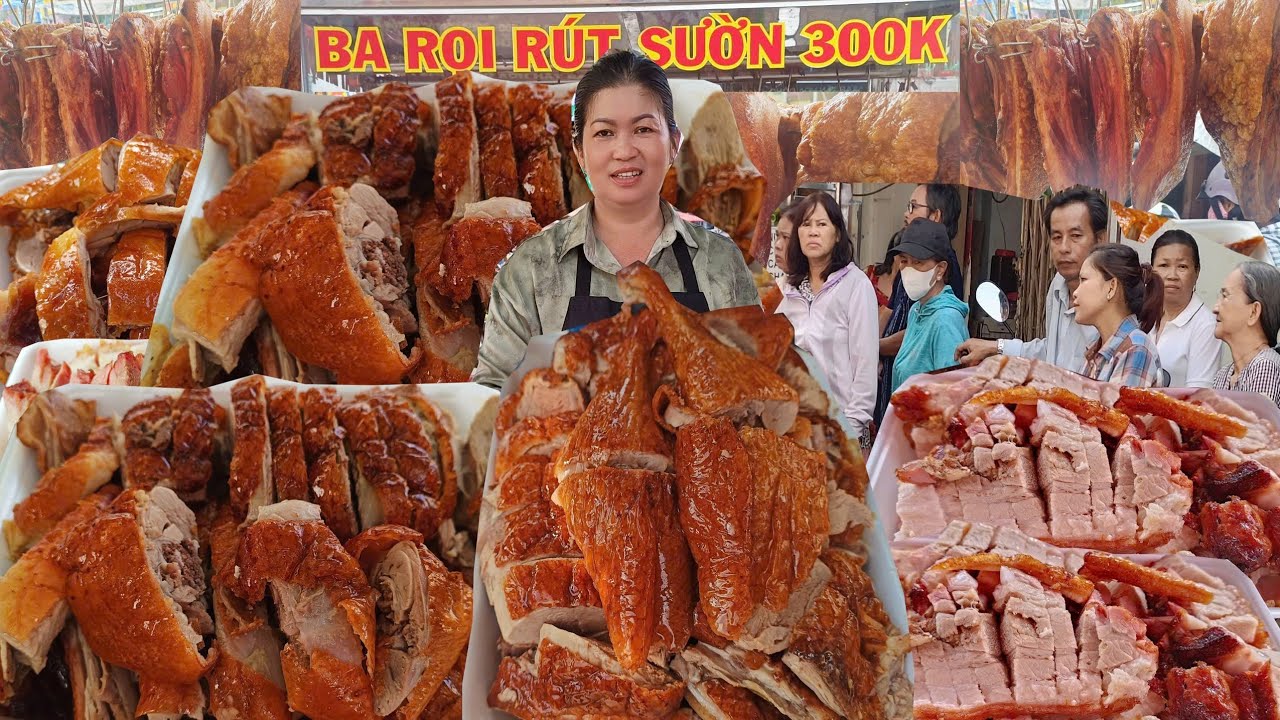 Chỗ này ở Sài Gòn mua heo quay,v.it quay được ăn thử thoải mái ngon thì mua khách luôn vây kín chỗ