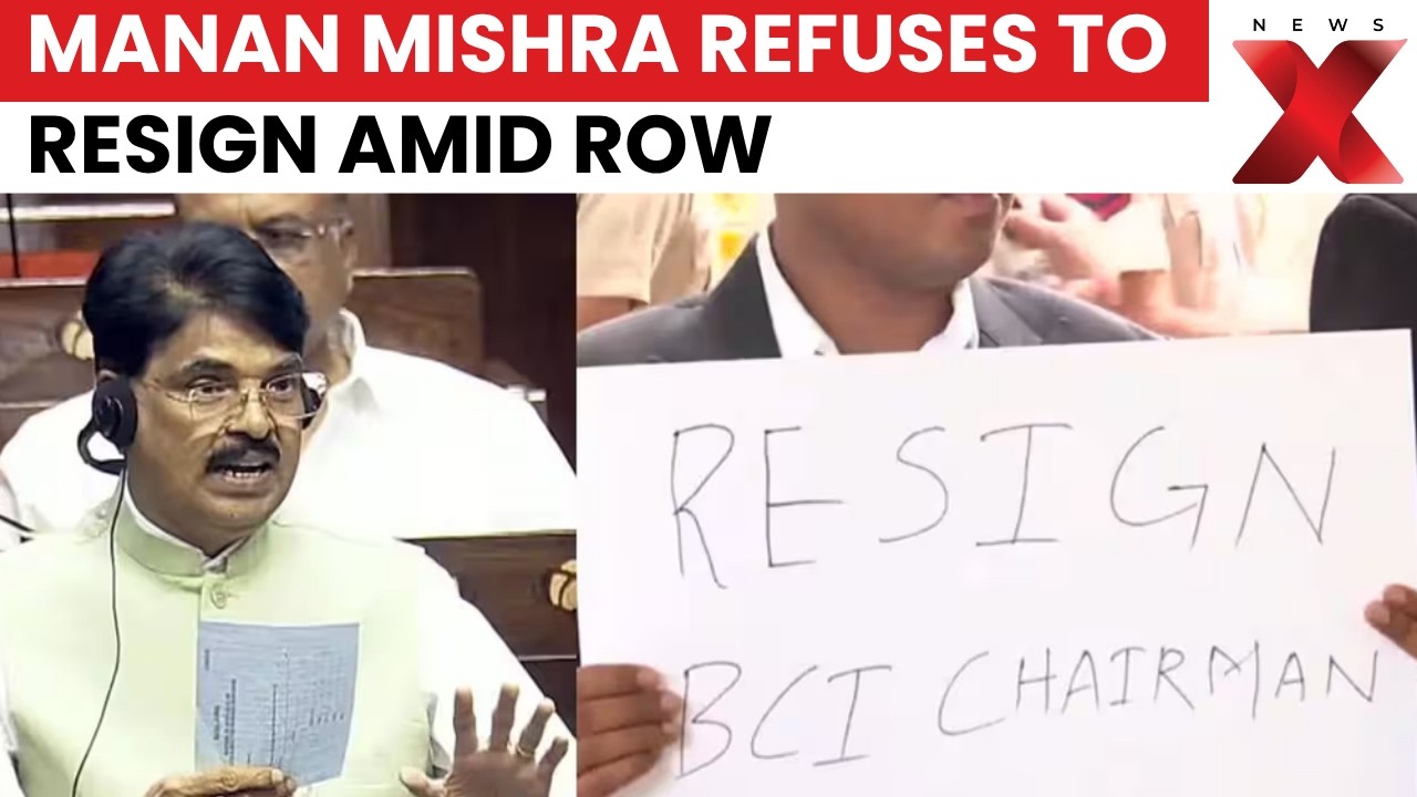 NALSAR Row: BCI Chairman Manan Mishra Refuses Resignation Amid Lawyer Protests